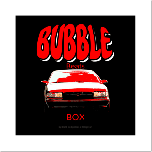 Impala Bubble Beats Box Red Posters and Art